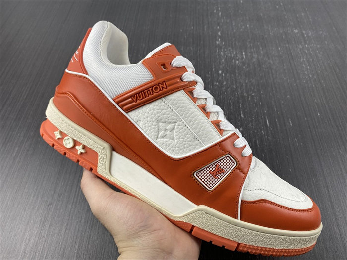 Luis Vitton LV Trainer Orange 1A811N