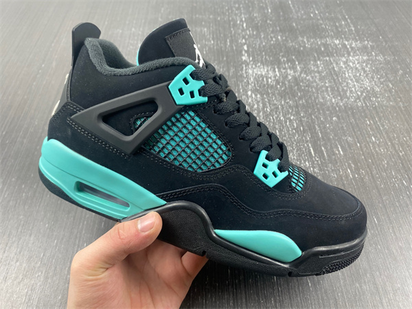 Air Jordan 4 black and blue